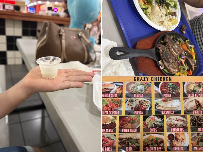 Crazy Chickens Menu