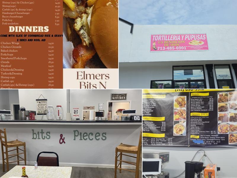 Elmer’s Bits & Pieces Menu