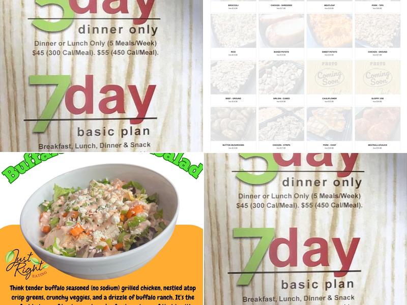 Just Right Eating Edwardsville Menu