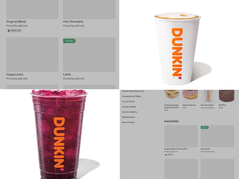 Dunkin' Menu
