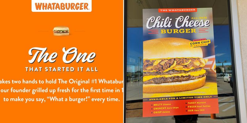 Whataburger Menu