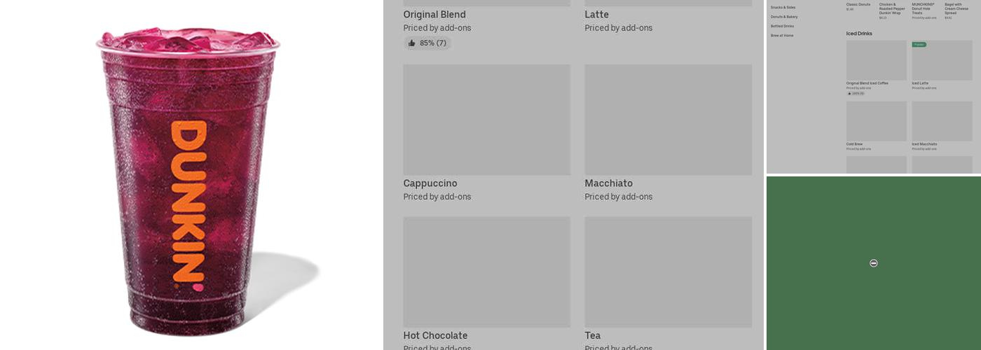 Dunkin' Menu