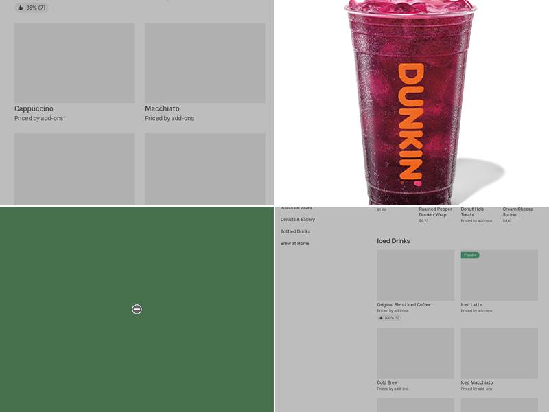 Dunkin' Menu