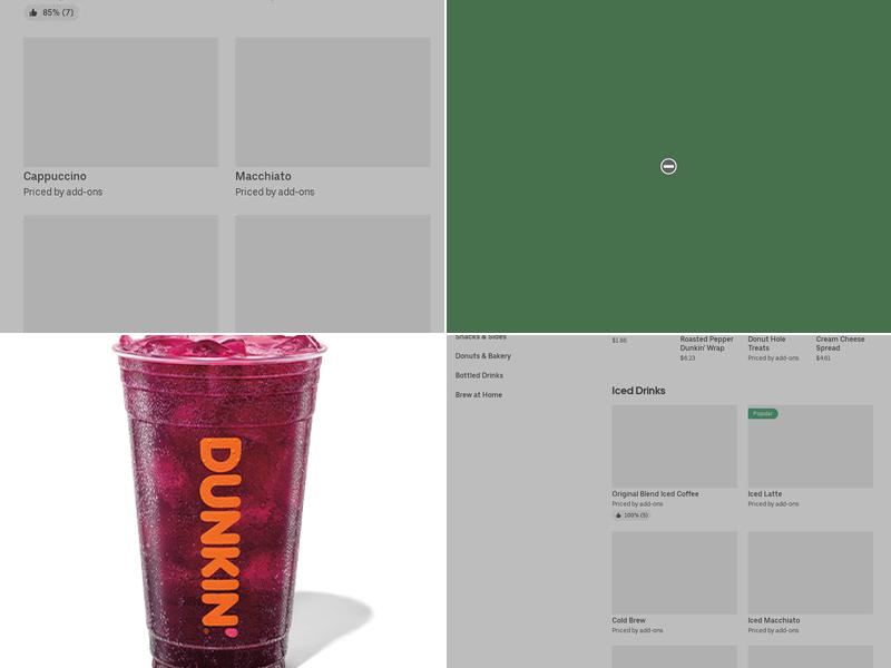 Dunkin' Menu