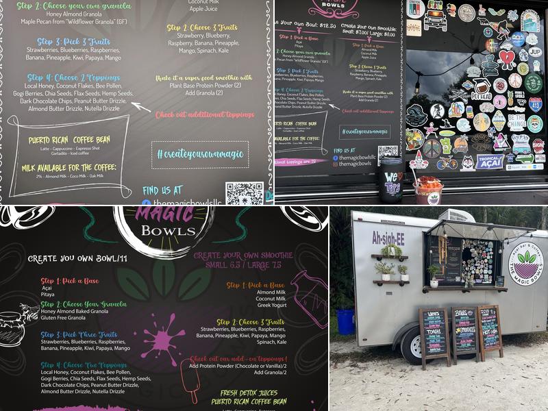 The Magic Bowls Menu