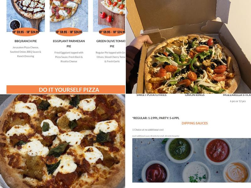 Jerusalem Express Menu