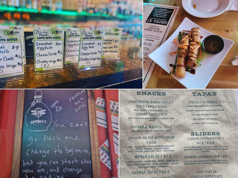 Caddy Shack Menu