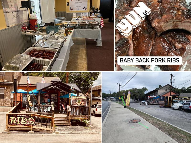 Mighty Oak BBQ (food truck on the patio)