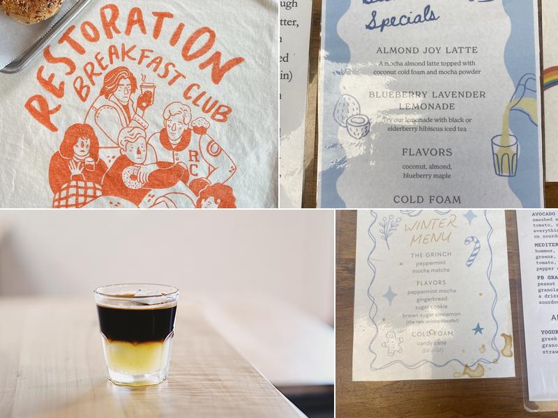 Restoration Coffee Menu