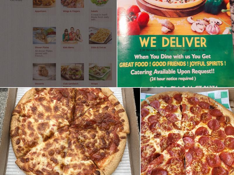 Longo's Pizza Menu