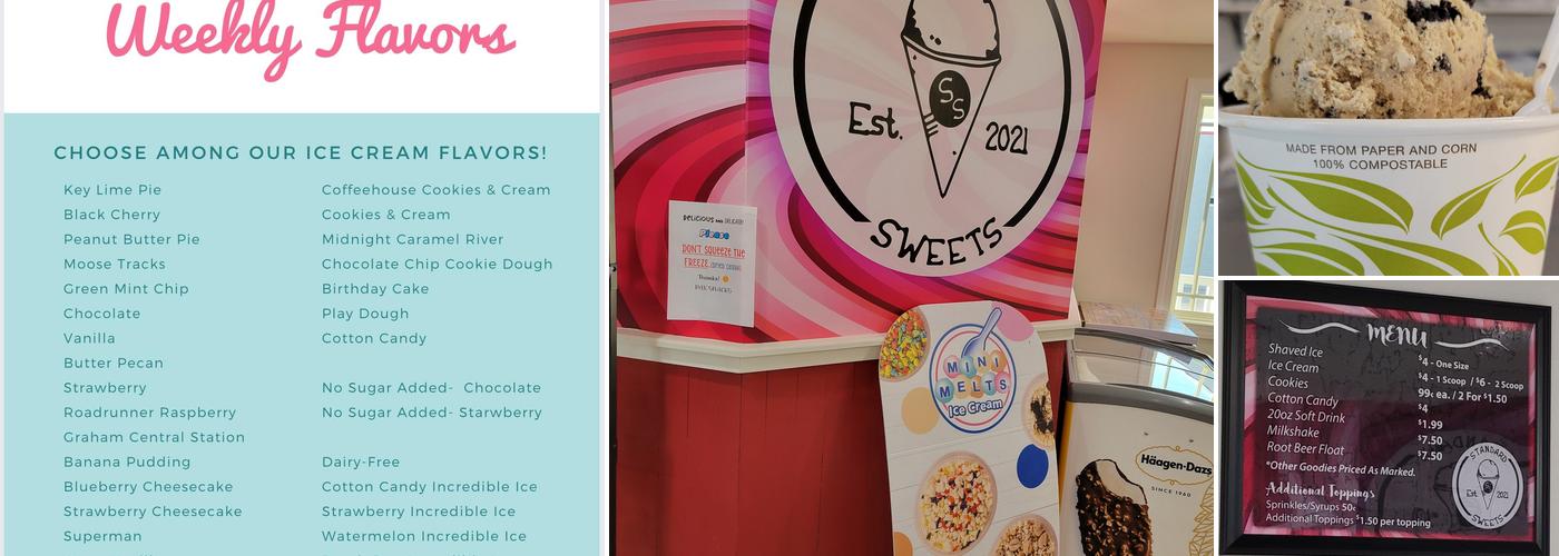 Standard sweets Menu