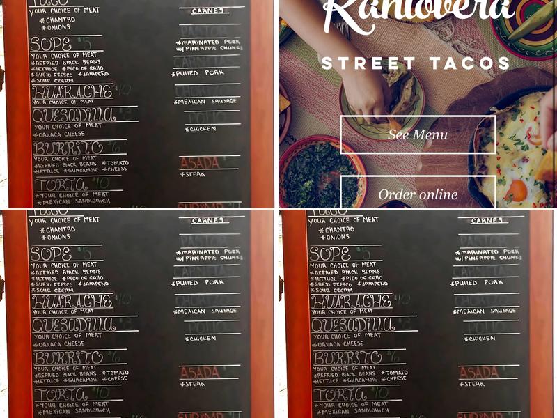 Kahlovera Street Tacos (Durham) Menu