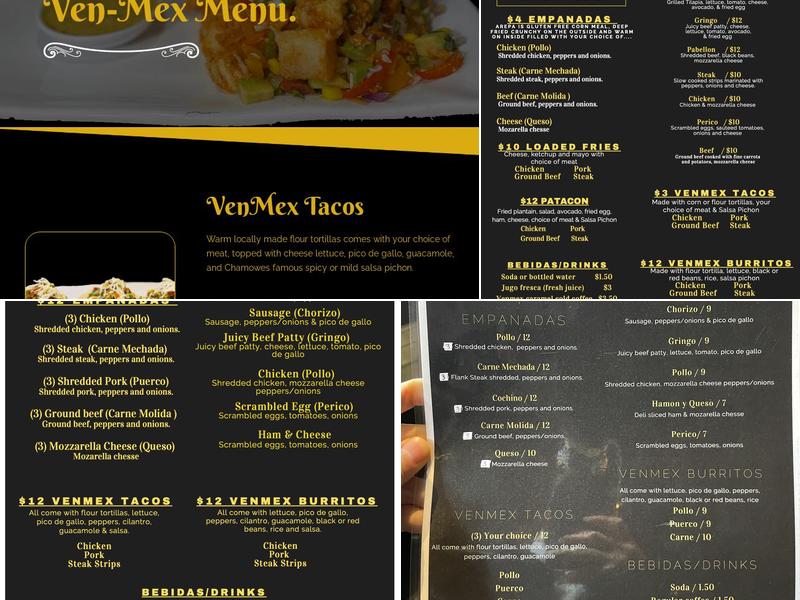 Chamowes Menu