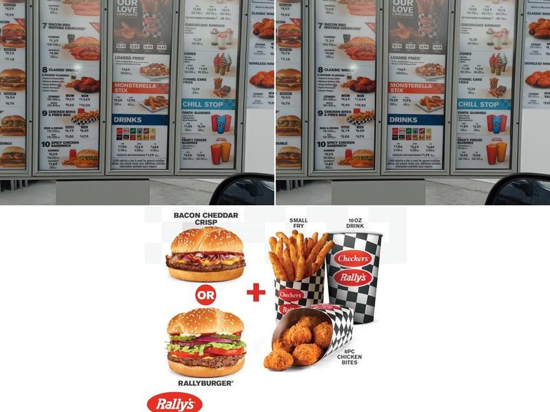 Checkers Menu