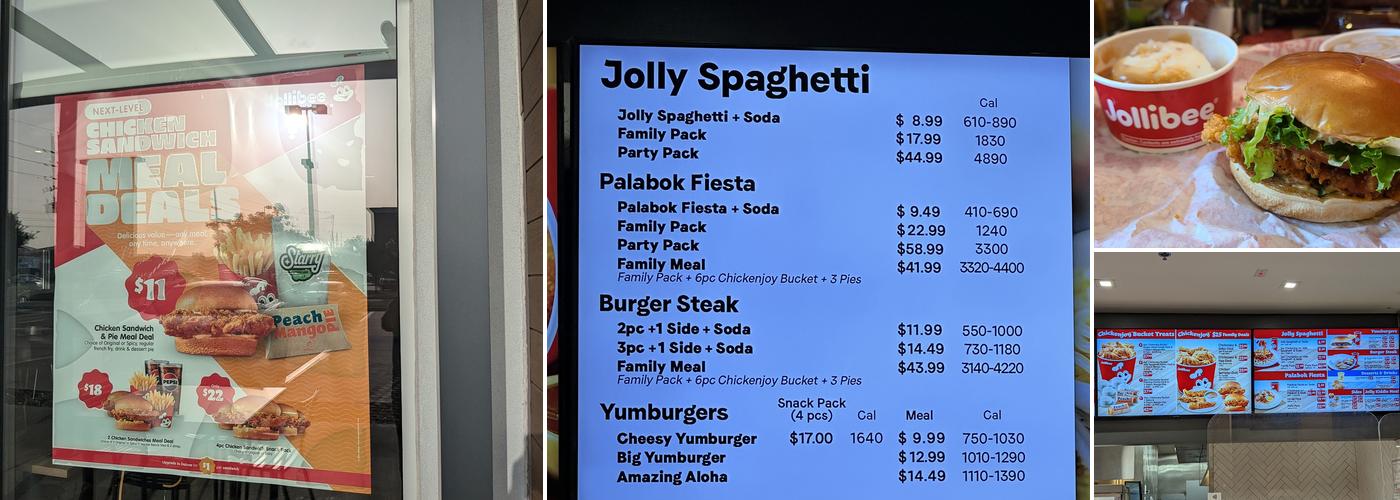 Jollibee Menu