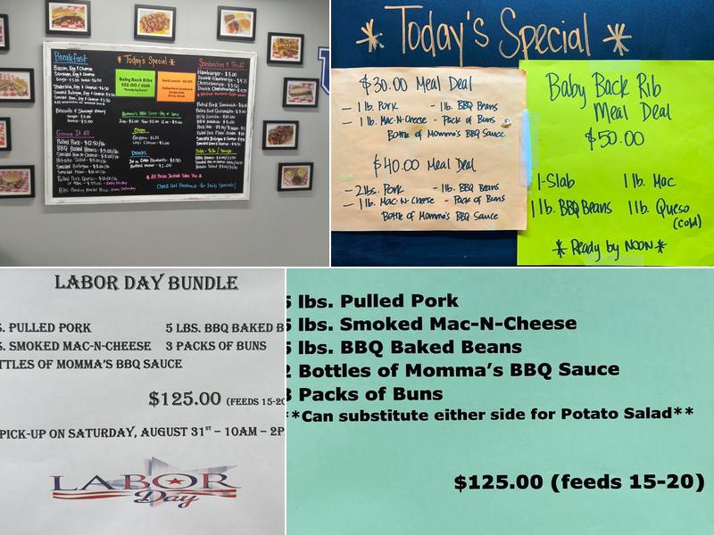 ChefWhat BBQ & MORE Menu