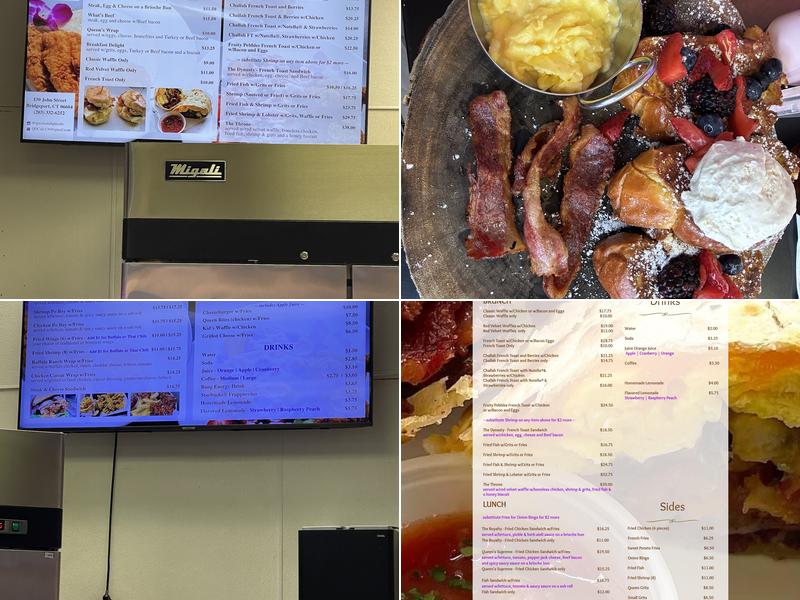 Queens Delight Cafe Menu