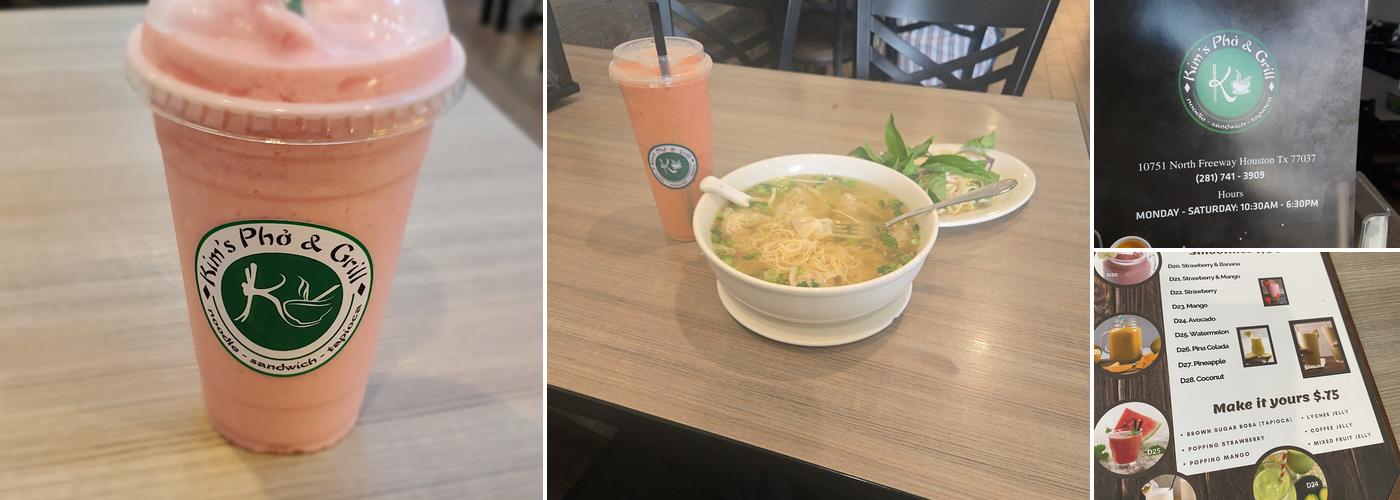 Kim’s Pho & Grill Menu