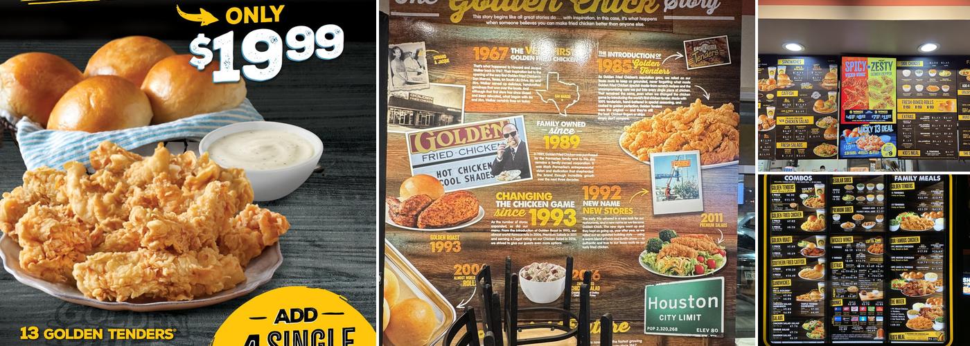 Golden Chick Menu