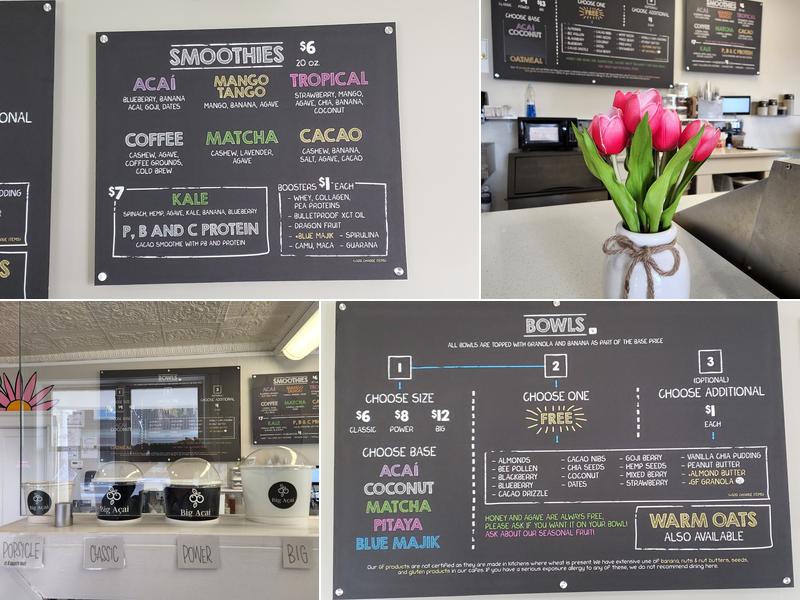 Big Acai Bowl - Pella Menu