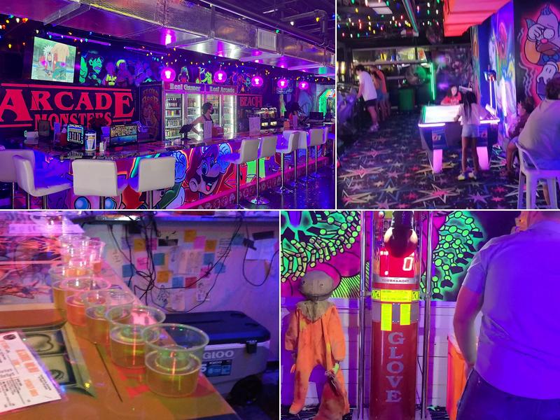 Arcade Monsters Lido Beach