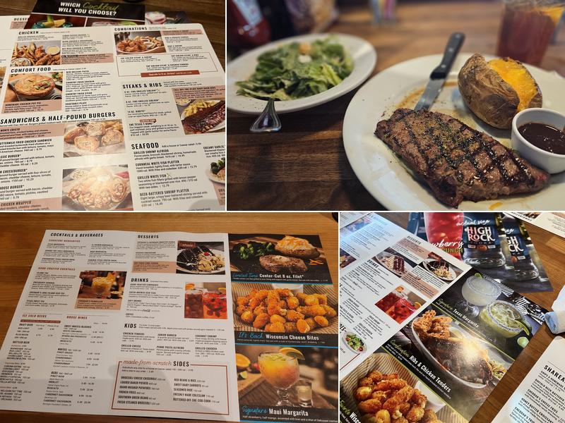 Cheddar's Scratch Kitchen Menu