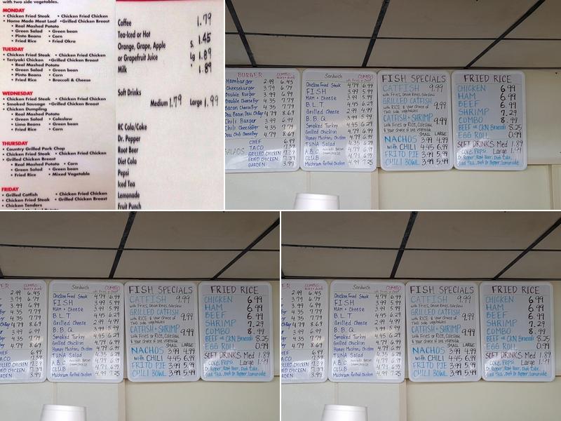 'Prairie Dog' Drive In Restaurant Menu