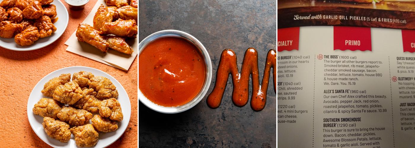 It's Just Wings Menu