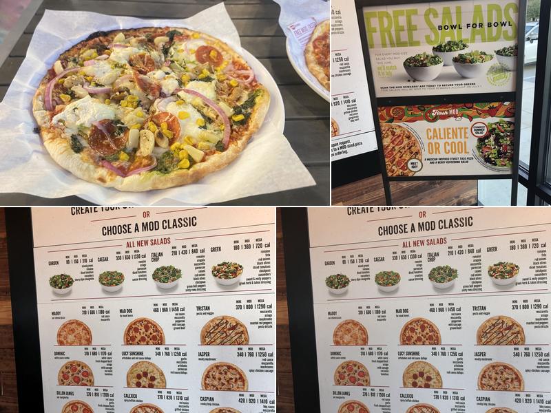 MOD Pizza Menu