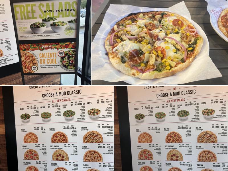 MOD Pizza Menu