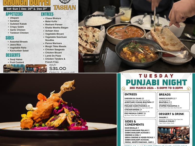 Tashan Menu