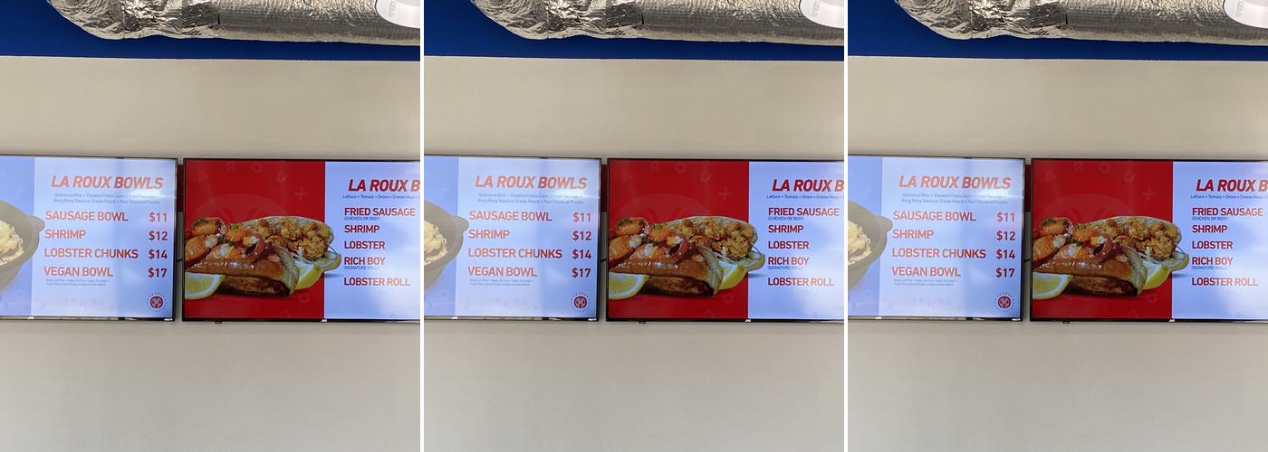 Laroux Creole Kitchen Menu