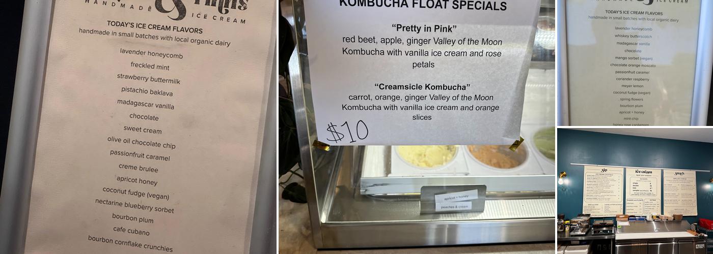 Nimble & Finn's Menu