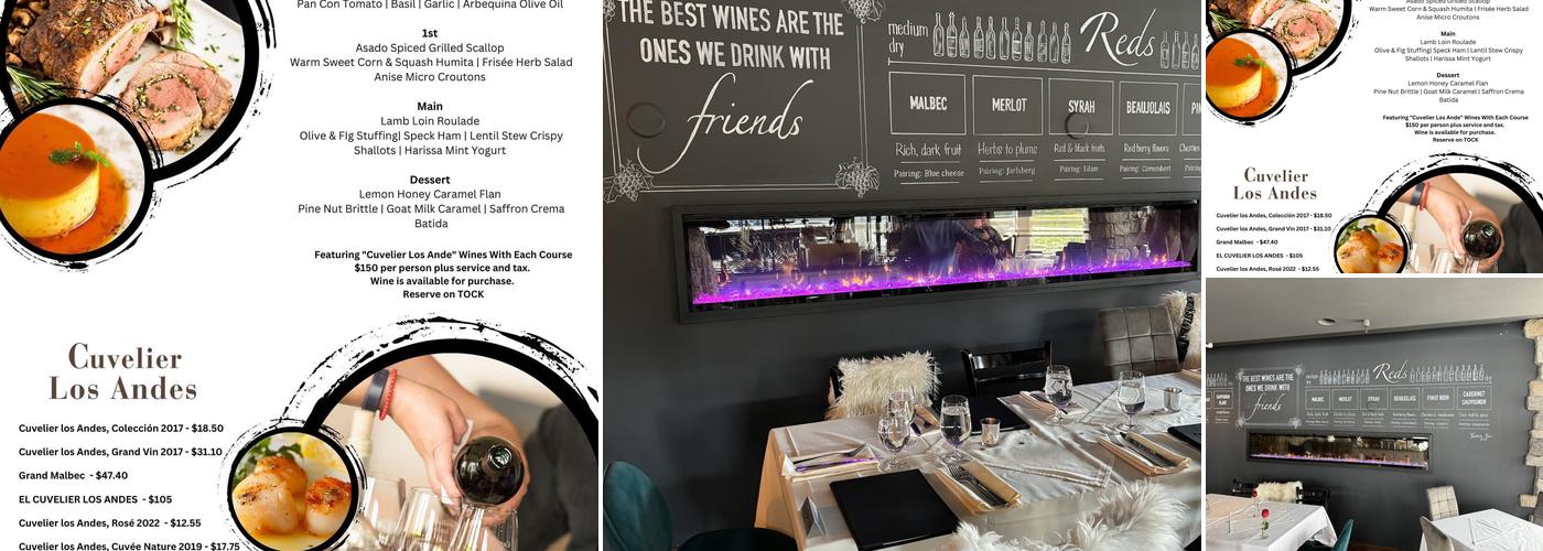 Adventures Decanted Menu