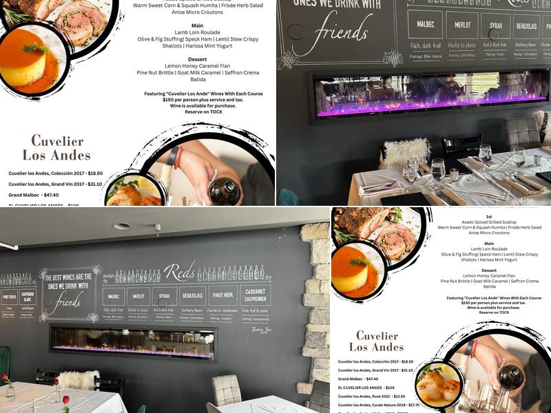 Adventures Decanted Menu