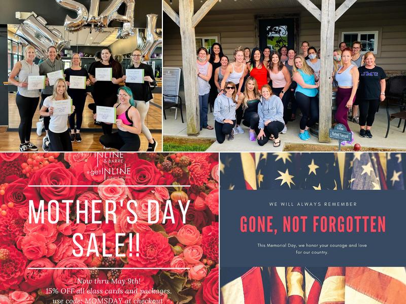 #stayINLINE | a barre studio