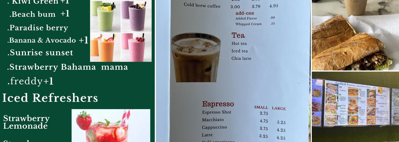 Union cafe Menu
