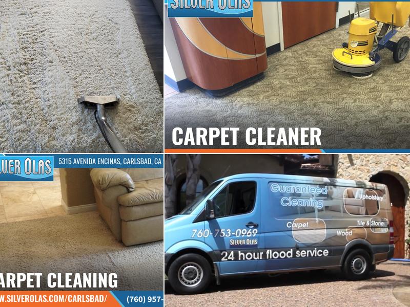 Silver Olas Carpet Tile Flood Cleaning