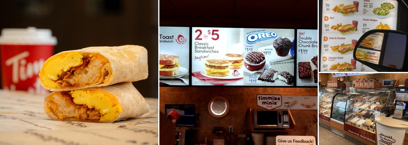 Tim Hortons Menu