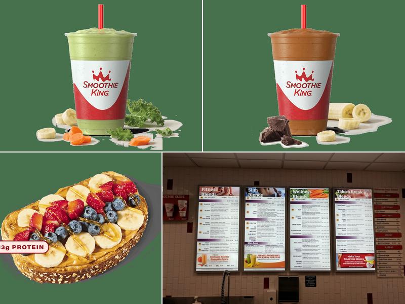 Smoothie King Menu