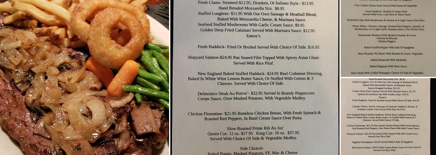 Arthur's Menu