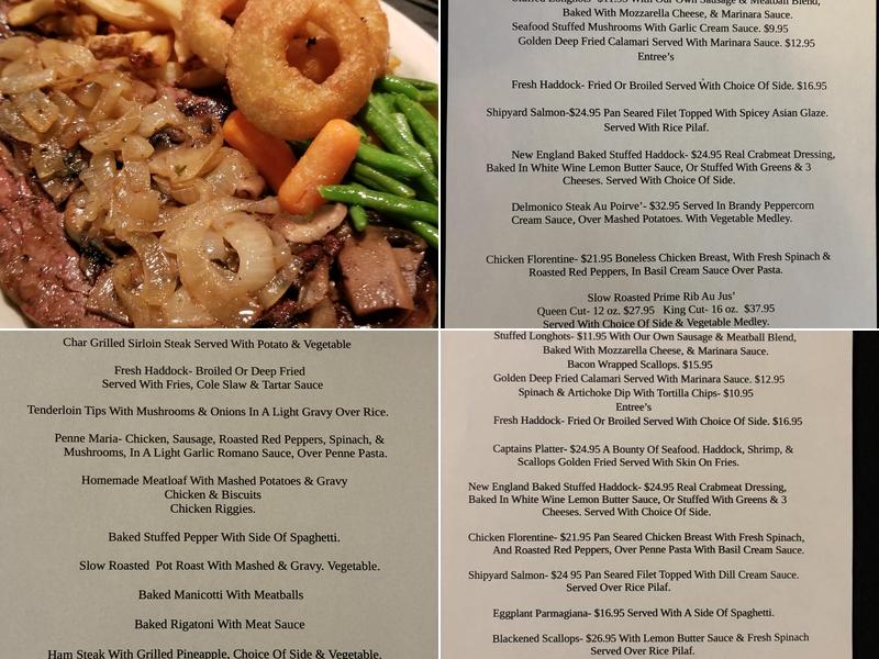 Arthur's Menu