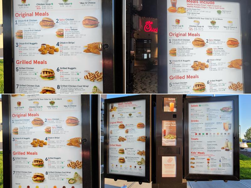 Chick-fil-A Menu
