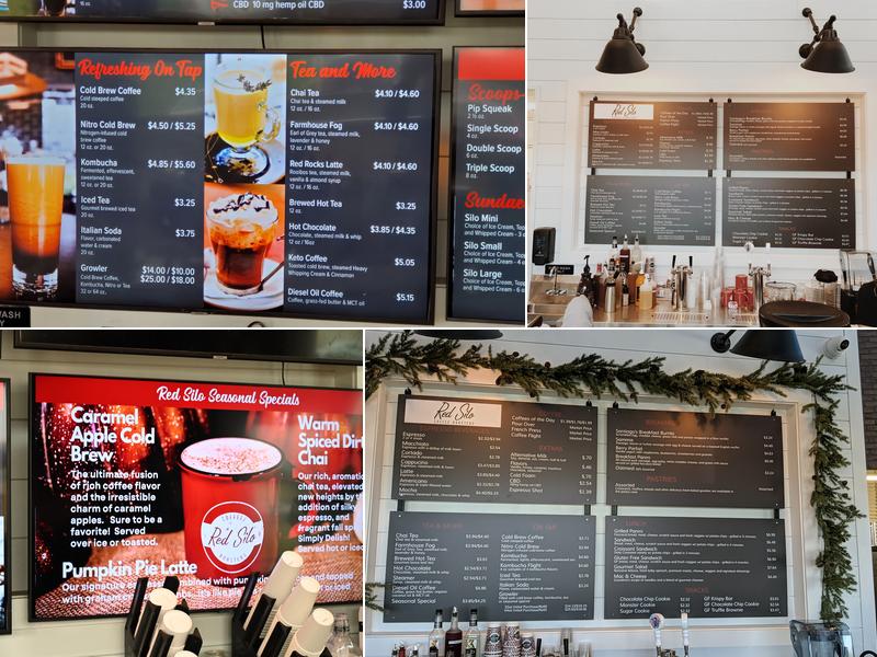 Red Silo Coffee Roasters Menu