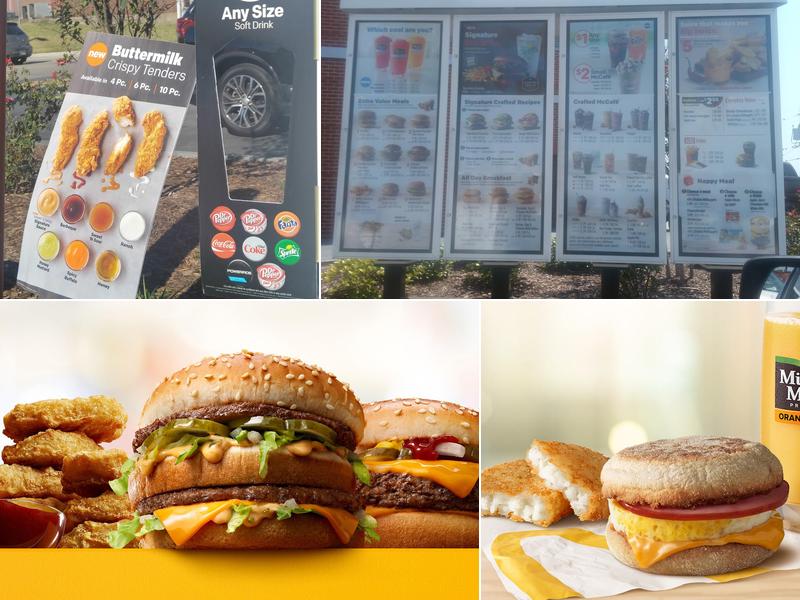 McDonald's Menu