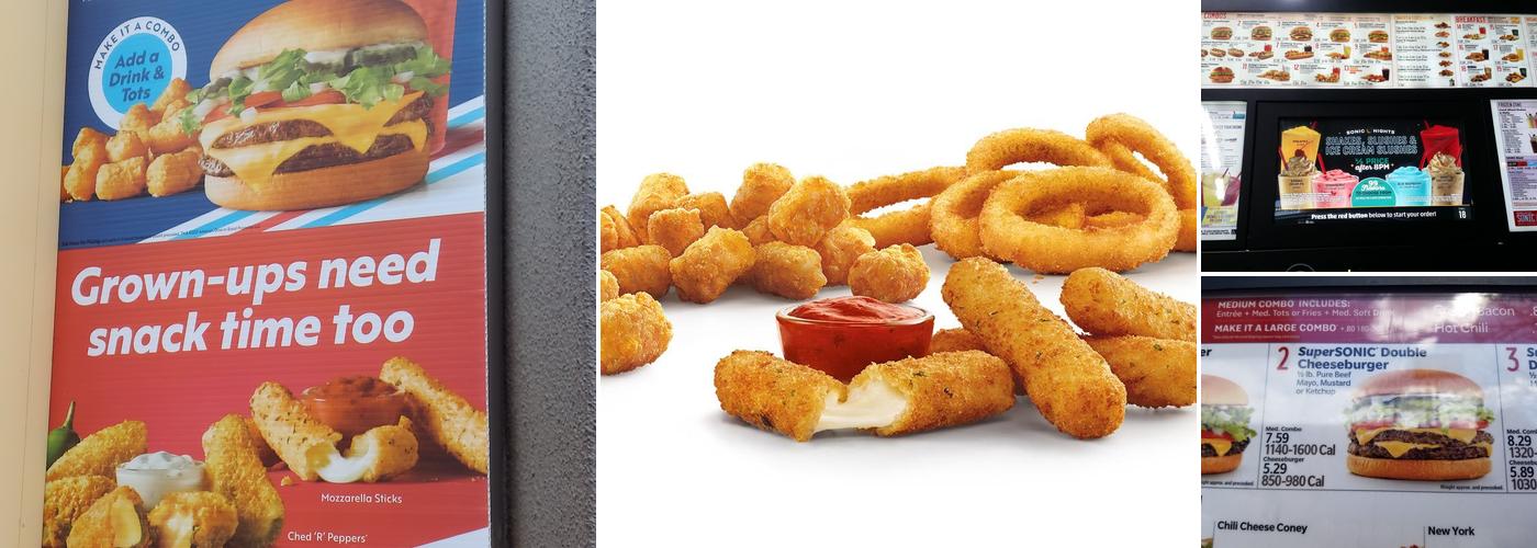 Sonic Drive-In Menu
