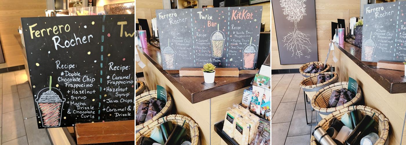 Starbucks Menu