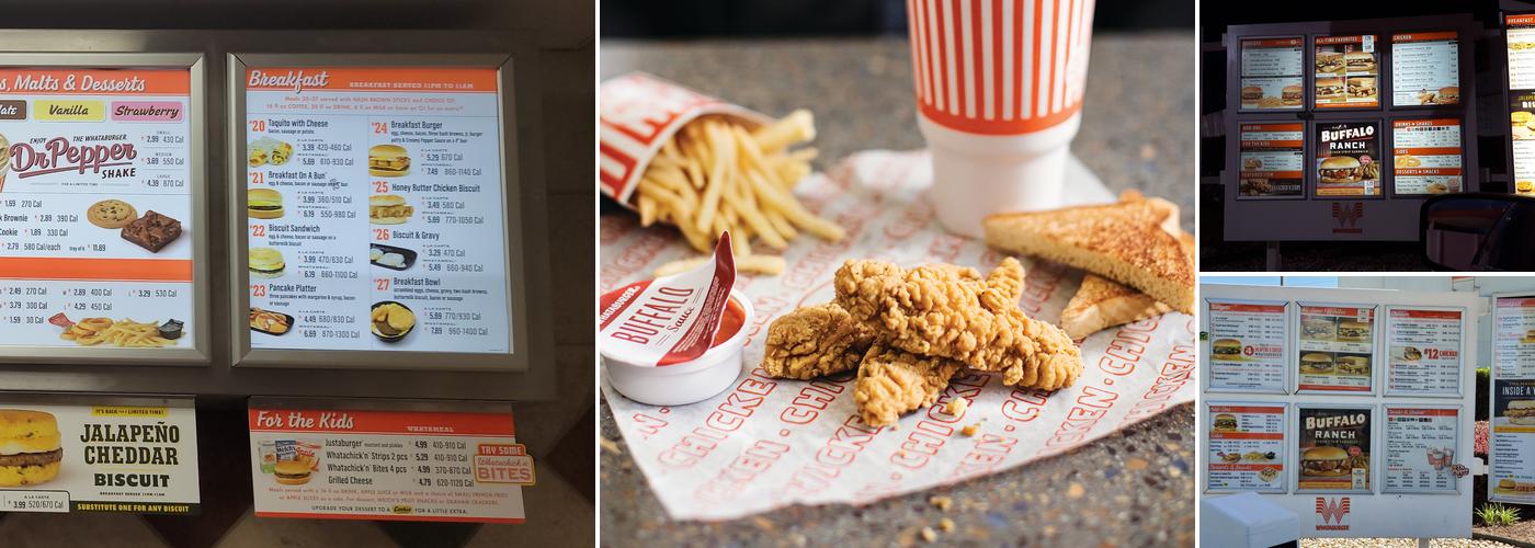 Whataburger Menu