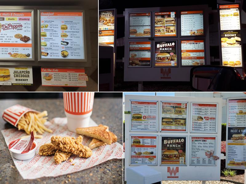 Whataburger Menu