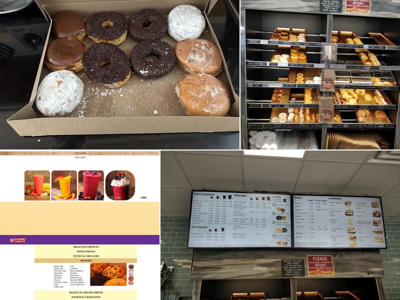 Gourmet Donuts Menu